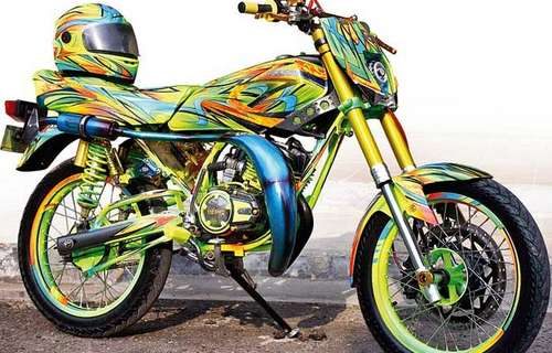 71 Gambar modifikasi motor mio soul warna abu abu Terpopuler