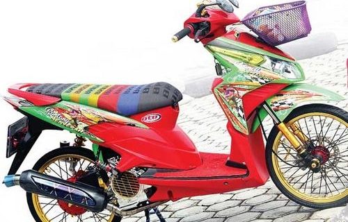 53 Gambar modifikasi motor estrella Paling Keren